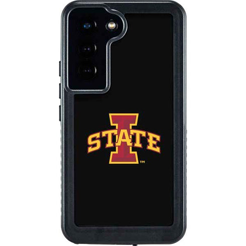 Iowa State University Primary Logo Black Galaxy S24 Waterproof Case
